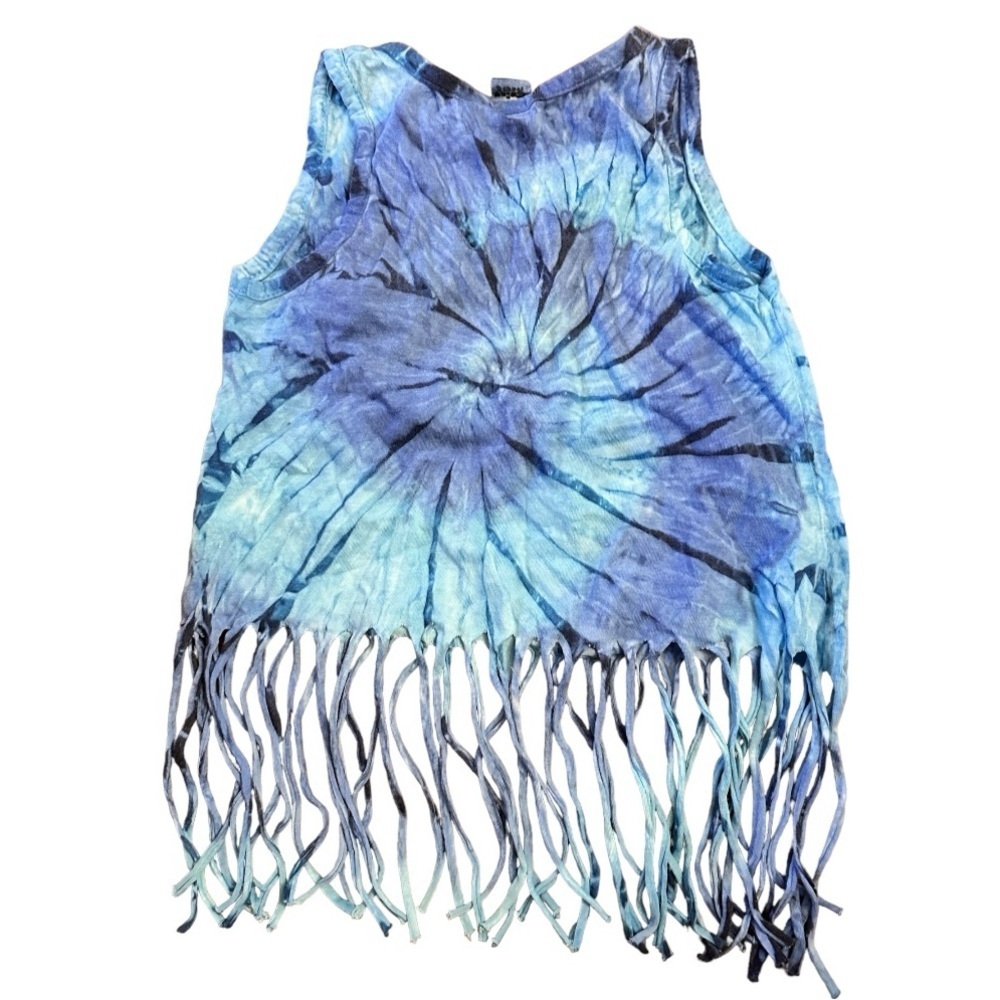 Exist Kids Tie Dye Fringe Top